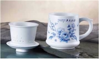 和衷共济（粉彩哑光老板杯）