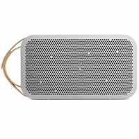 B&O PLAY（by Bang & Olufsen）BeoPlay A2 真皮腕带便携蓝牙音箱 金属灰