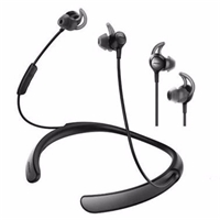 Bose耳机 QuietControl30降噪耳机 QC30入耳式无线蓝牙线控耳塞手机耳机 黑色