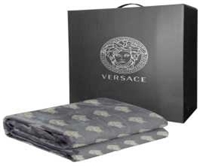 VERSACE 杜莎头像压花休闲毯  编号：V91137J