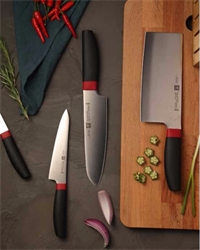 ZWILLING Now S系列刀具2件套（红黑）