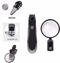 ZW-N91 ZWILLING Classic Inox 带磁石趾甲钳及放大镜两件套（黑色）