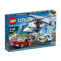 LEGO/乐高 玩具 城市组 City 5岁-12岁 高速追捕 60138 积木LEGO