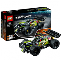 LEGO/乐高 玩具 机械组 Technic 7岁-14岁 高速赛车-旋风冲击 42072 积木LEGO