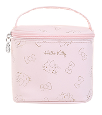 Hello Kitty圆桶化妆包(粉色)