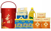 大过中国年*小金桶精选年货大礼桶C