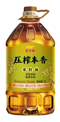 金龙鱼｜压榨本香菜籽油5L