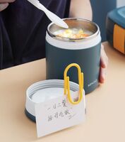 名创优品回形针不锈钢汤杯