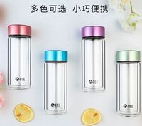 富光茶马仕双层商务玻璃杯T10型