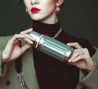 TD50300104 橄榄绿 独角犀Rhinolife 复古时尚保温杯 350mL