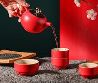 时来运转 陶瓷茶具套装FM-TC2206