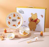 乐选维尼熊碗盘