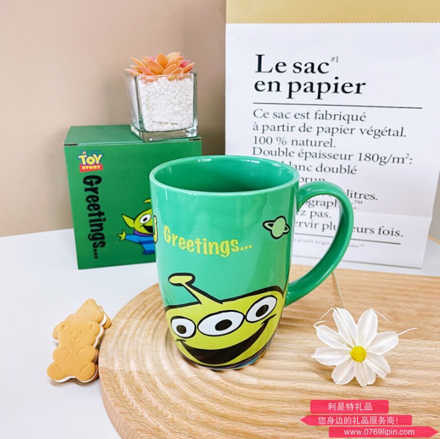 迪士尼三眼仔530ML陶瓷马克杯彩盒装