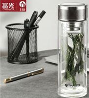 富光茶马仕双层商务玻璃杯T6型318ml