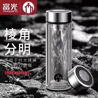 富光茶马仕双层商务玻璃杯T1型418ml