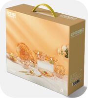 璀璨9件套（大碗*1，小碗*6,盘*2）