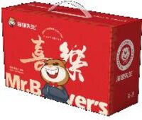 海狸先生海味休闲零食礼盒JL-W8送小海狸公仔