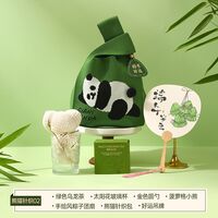 海扬知心 端午套装礼盒 熊猫针织02