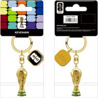26世界杯3D金杯会徽钥匙链