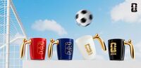 转动足球马克杯