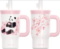 DILLER樱花吸管手柄杯 D9532-450