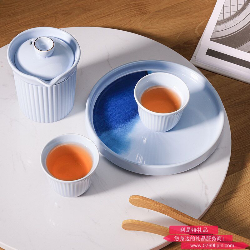 SO-YJK2003 青墨淡彩功夫茶具组