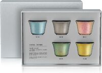 小罐茶 五彩祥云·钛杯套组