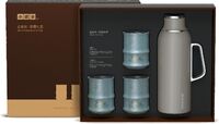 小罐茶·合家欢茶具礼盒（小象灰）