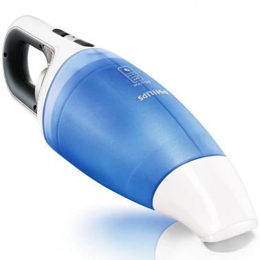 飞利浦（PHILIPS）吸尘器家用无线手持充电式吸尘机强力大功率小型静音车载吸尘器 蓝白色FC6142.jpg