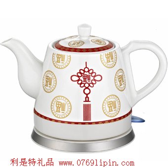 陶瓷壶-中国结
